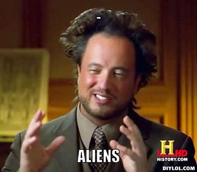 [Guy from Ancient Aliens on History Chanel: 
